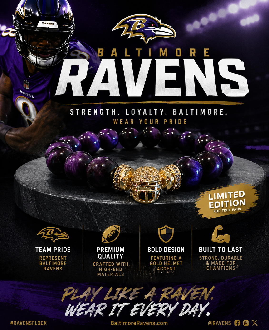 Inspired by Baltimore Ravens