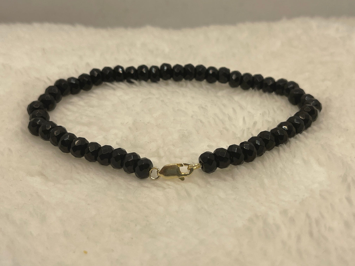 Onyx Anklet